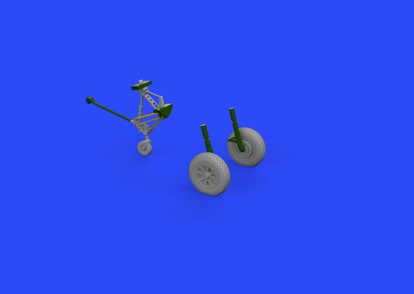 Eduard Brassin ED672204 1:72 Vought F4U-1A Corsair wheels with Wtd tyre effect