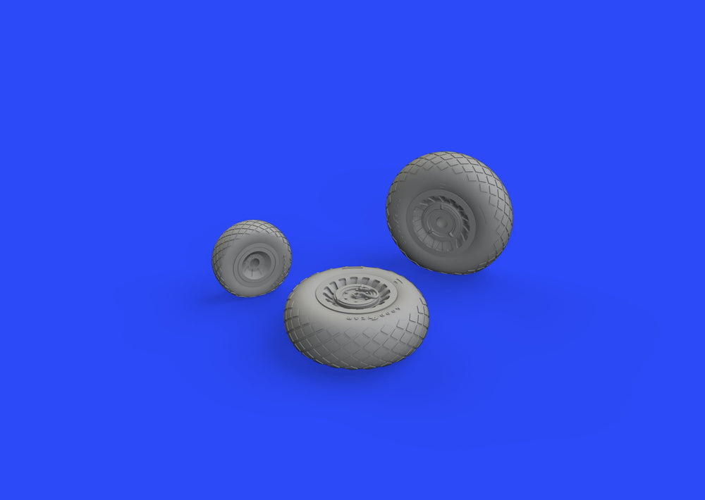 Eduard Brassin ED672206 B-25H/J Mitchell Weighted Wheels 1:72