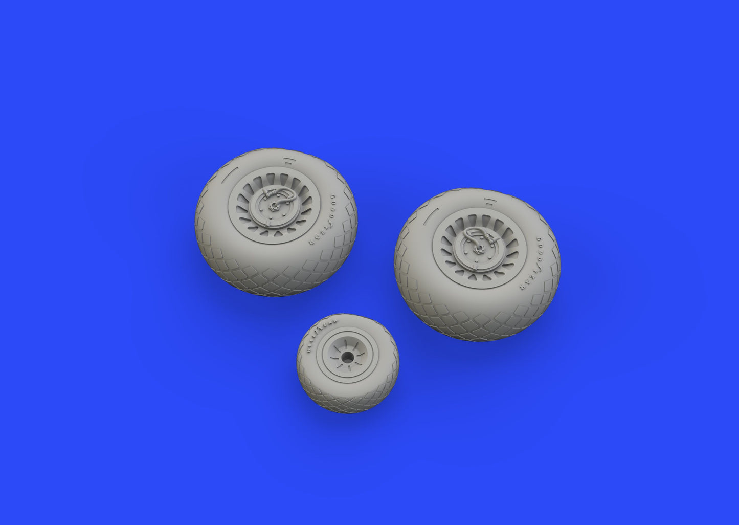 Eduard Brassin ED672206 B-25H/J Mitchell Weighted Wheels 1:72