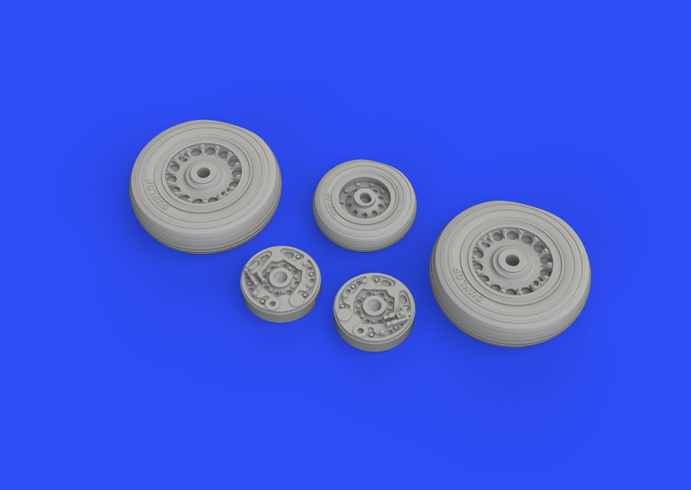 Eduard Brassin ED672229 Buccaneer S.2C Weighted Wheels 1:72