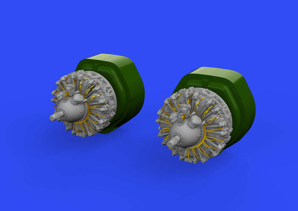 Eduard Brassin ED672242 1:72 Martin B-26 Marauder engines