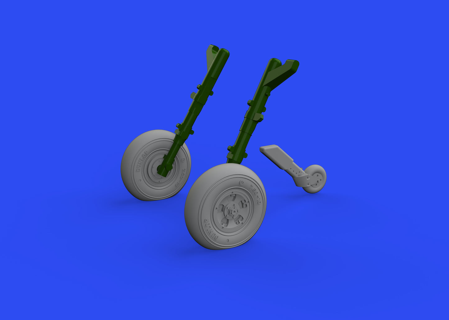 Eduard Brassin ED672249 Spitfire Mk.Vc Weighted Wheels 1:72