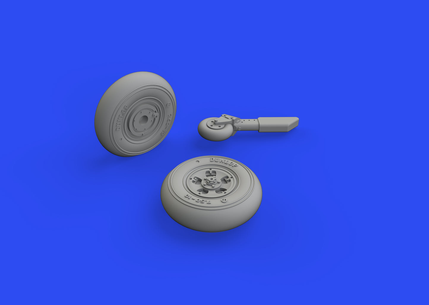 Eduard Brassin ED672249 Spitfire Mk.Vc Weighted Wheels 1:72