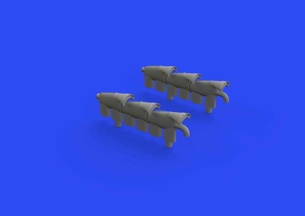 Eduard Brassin ED672250 1:72 Supermarine Spitfire Mk.Vc exhaust stacks