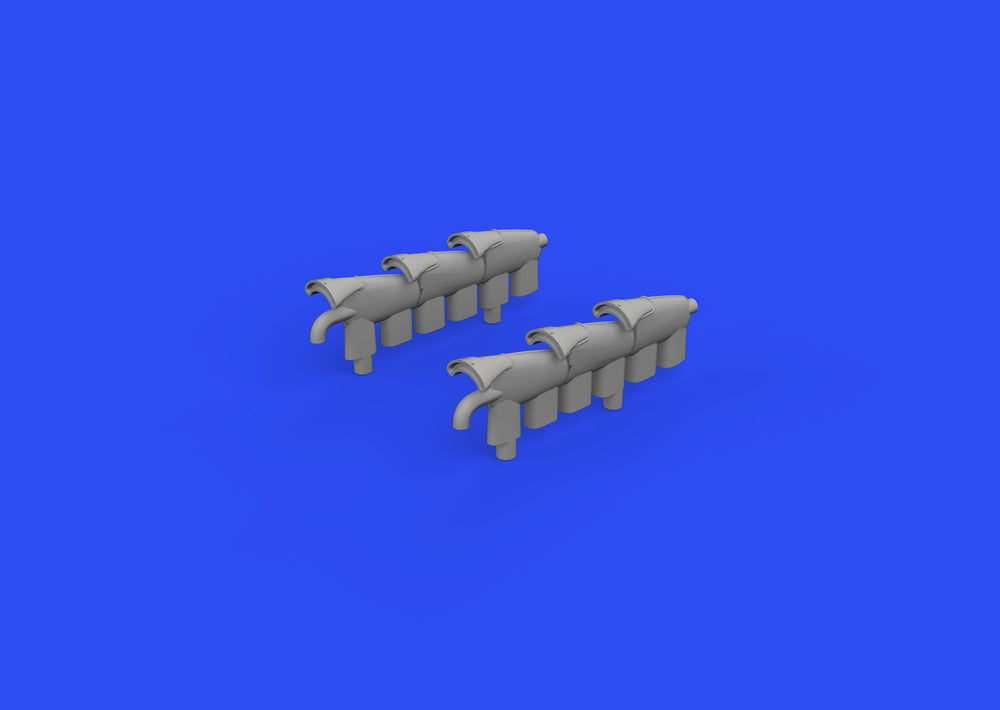 Eduard Brassin ED672250 1:72 Supermarine Spitfire Mk.Vc exhaust stacks
