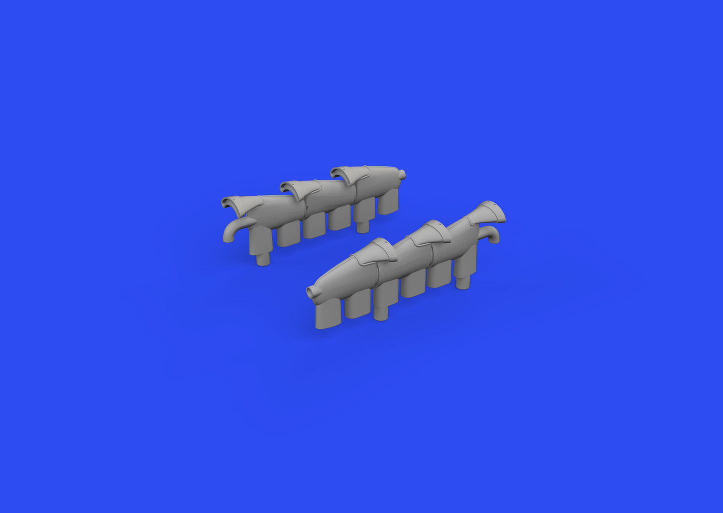 Eduard Brassin ED672250 1:72 Supermarine Spitfire Mk.Vc exhaust stacks