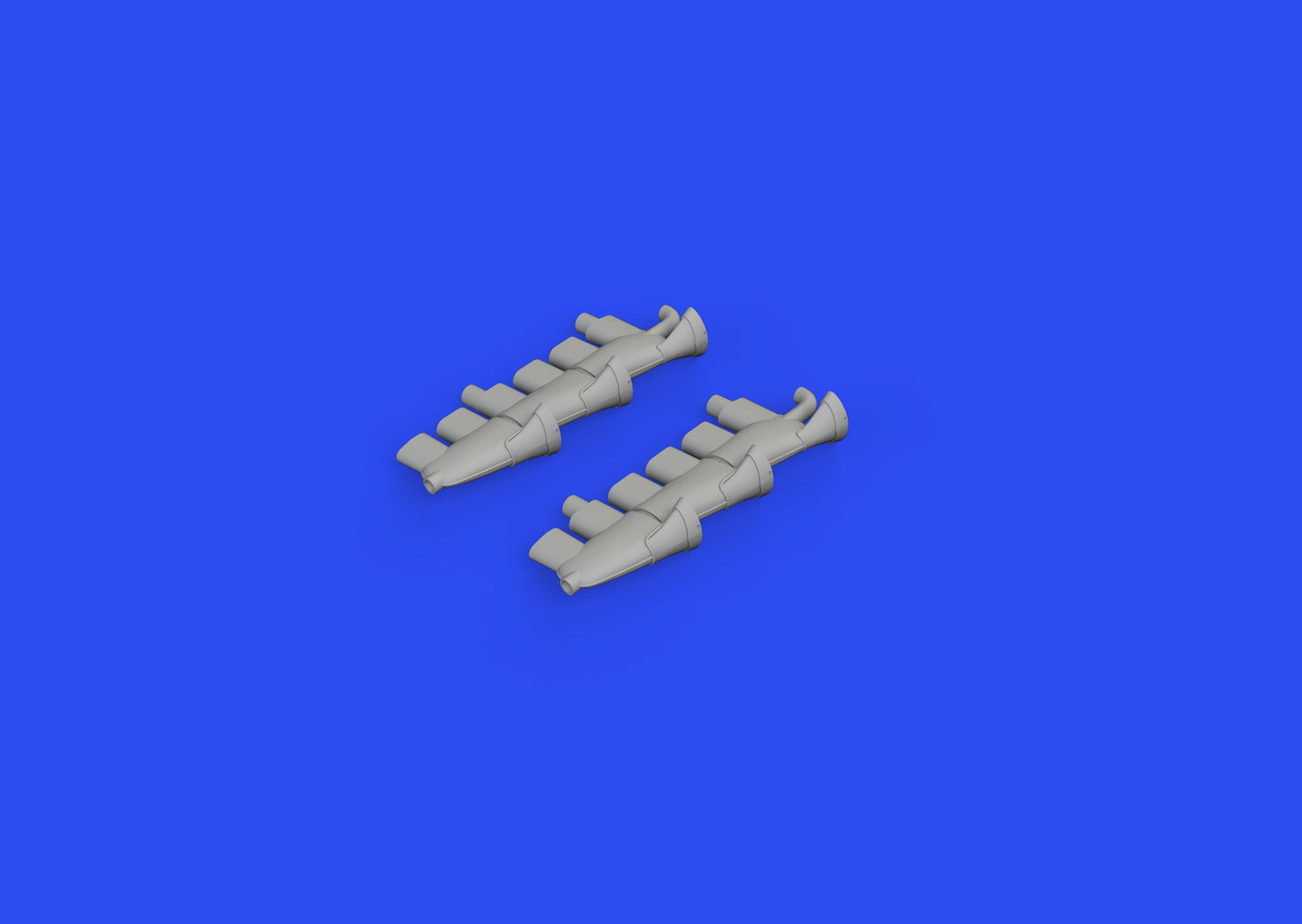 Eduard Brassin ED672250 1:72 Supermarine Spitfire Mk.Vc exhaust stacks