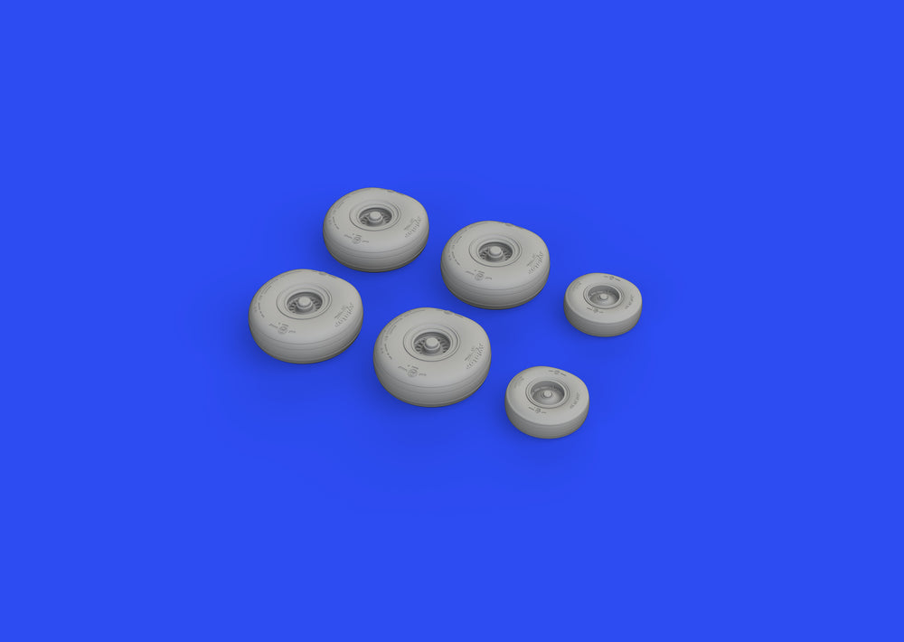 Eduard Brassin ED672263 C-130H Hercules Weighted Wheels 1:72