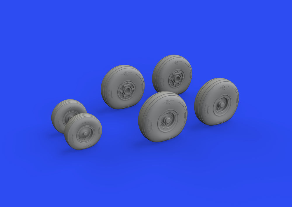 Eduard Brassin ED672263 C-130H Hercules Weighted Wheels 1:72