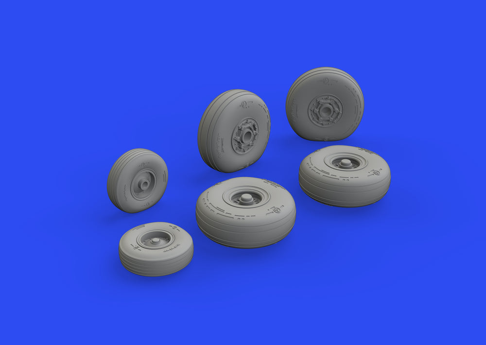 Eduard Brassin ED672263 C-130H Hercules Weighted Wheels 1:72