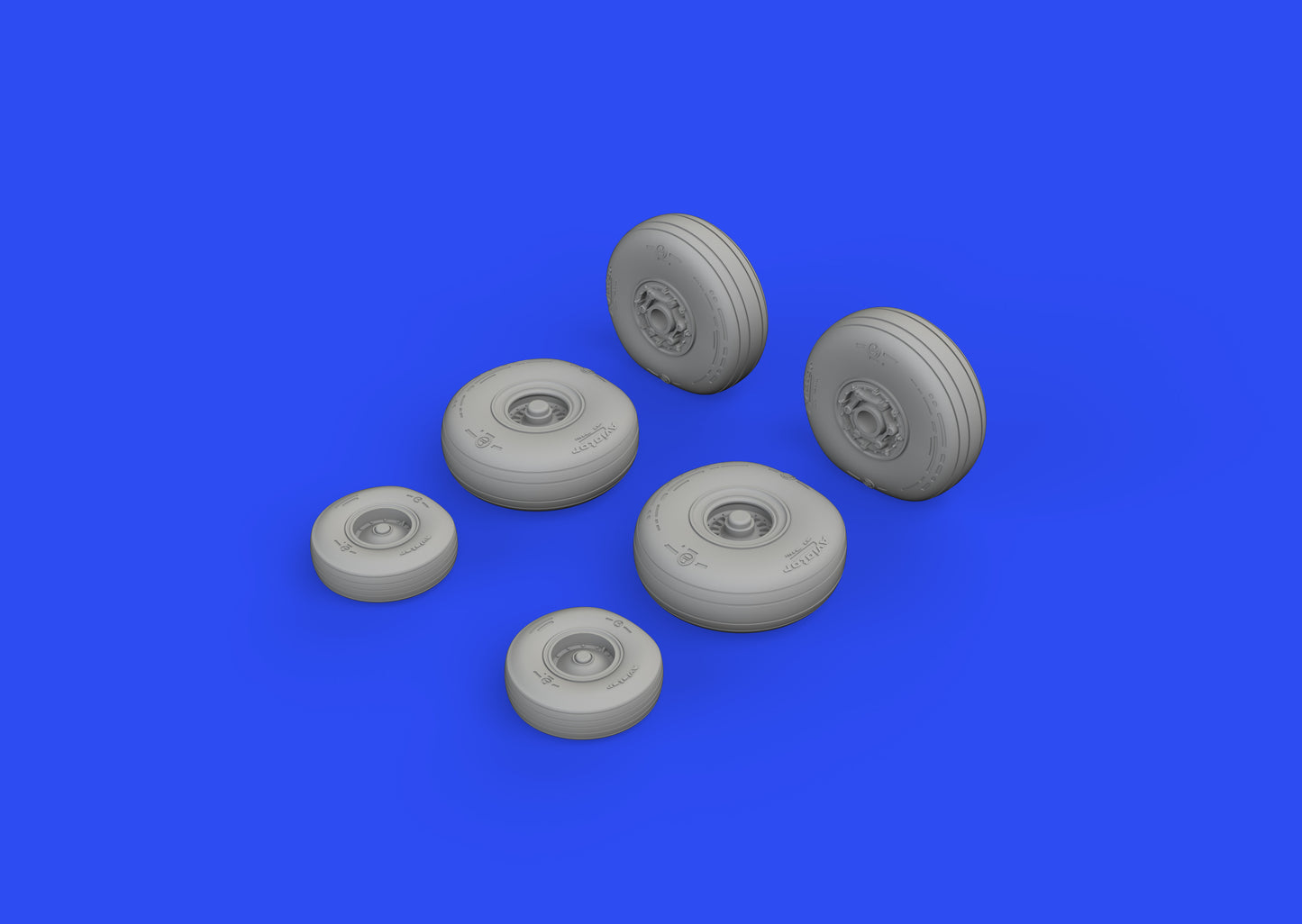 Eduard Brassin ED672263 C-130H Hercules Weighted Wheels 1:72