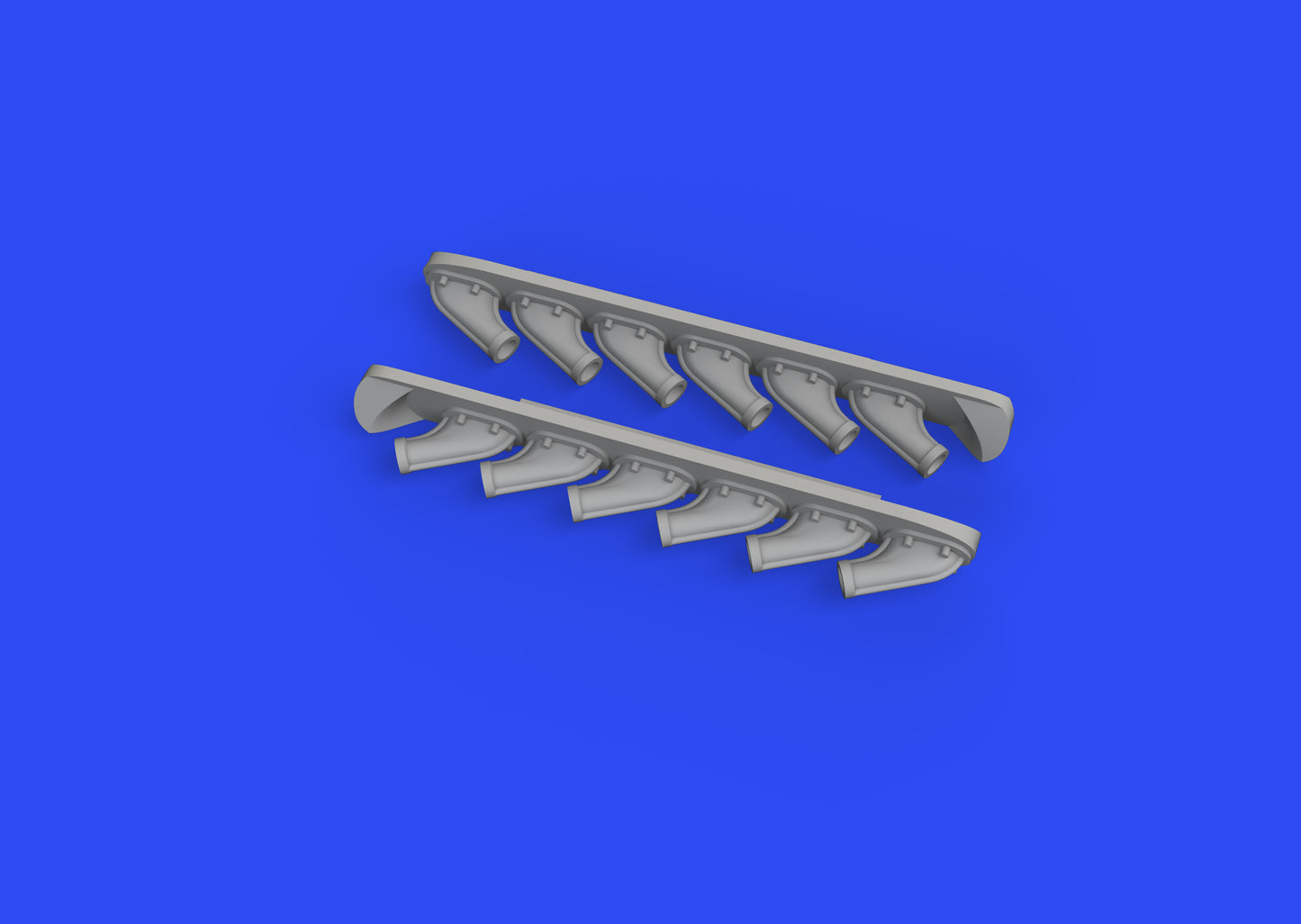 Eduard Brassin ED672279 1:72 North-American P-51B/P-51C Mustang exhausts stacks