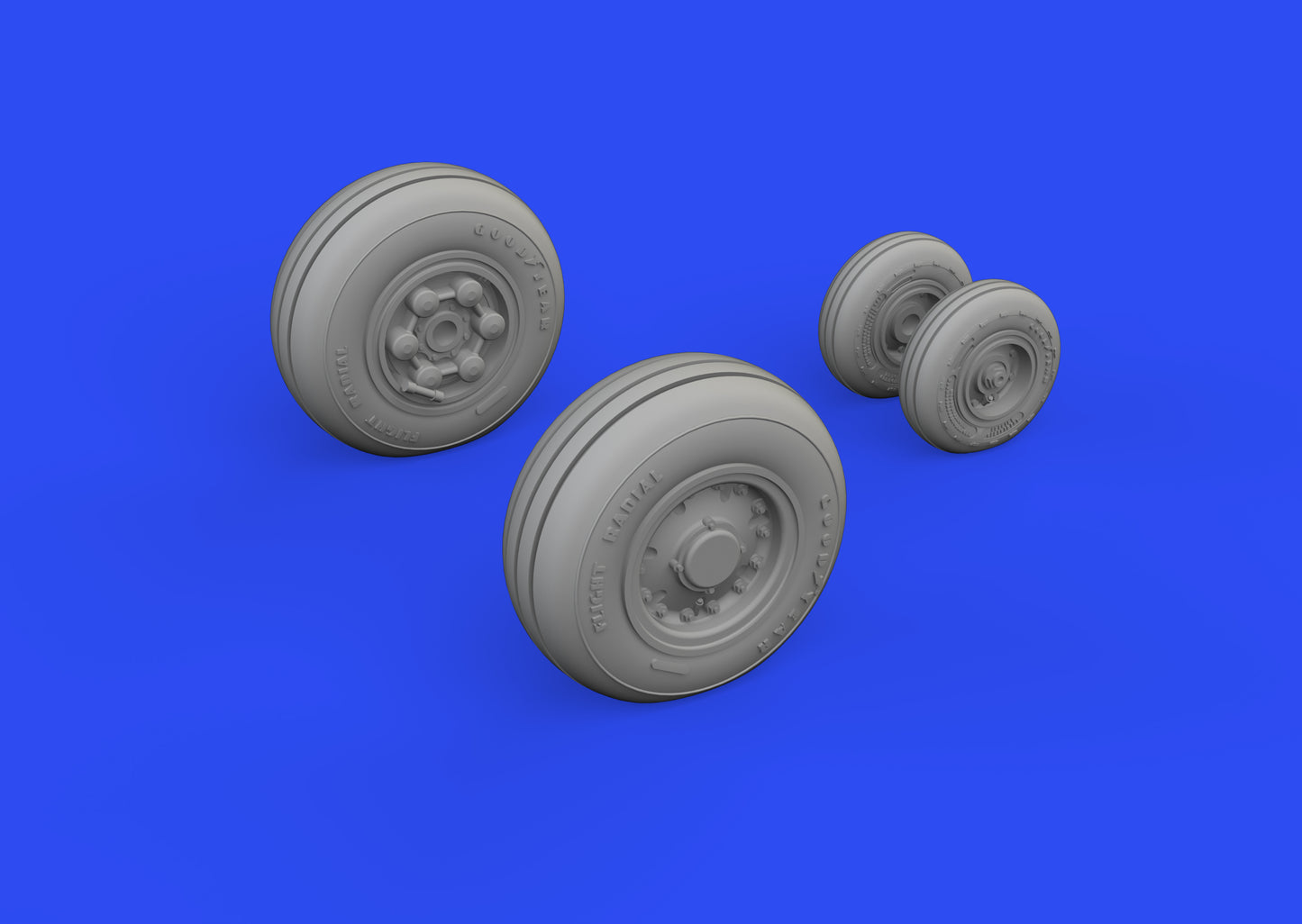 Eduard Brassin ED672283 1:72 Panavia Tornado wheels with weighted tyre effect