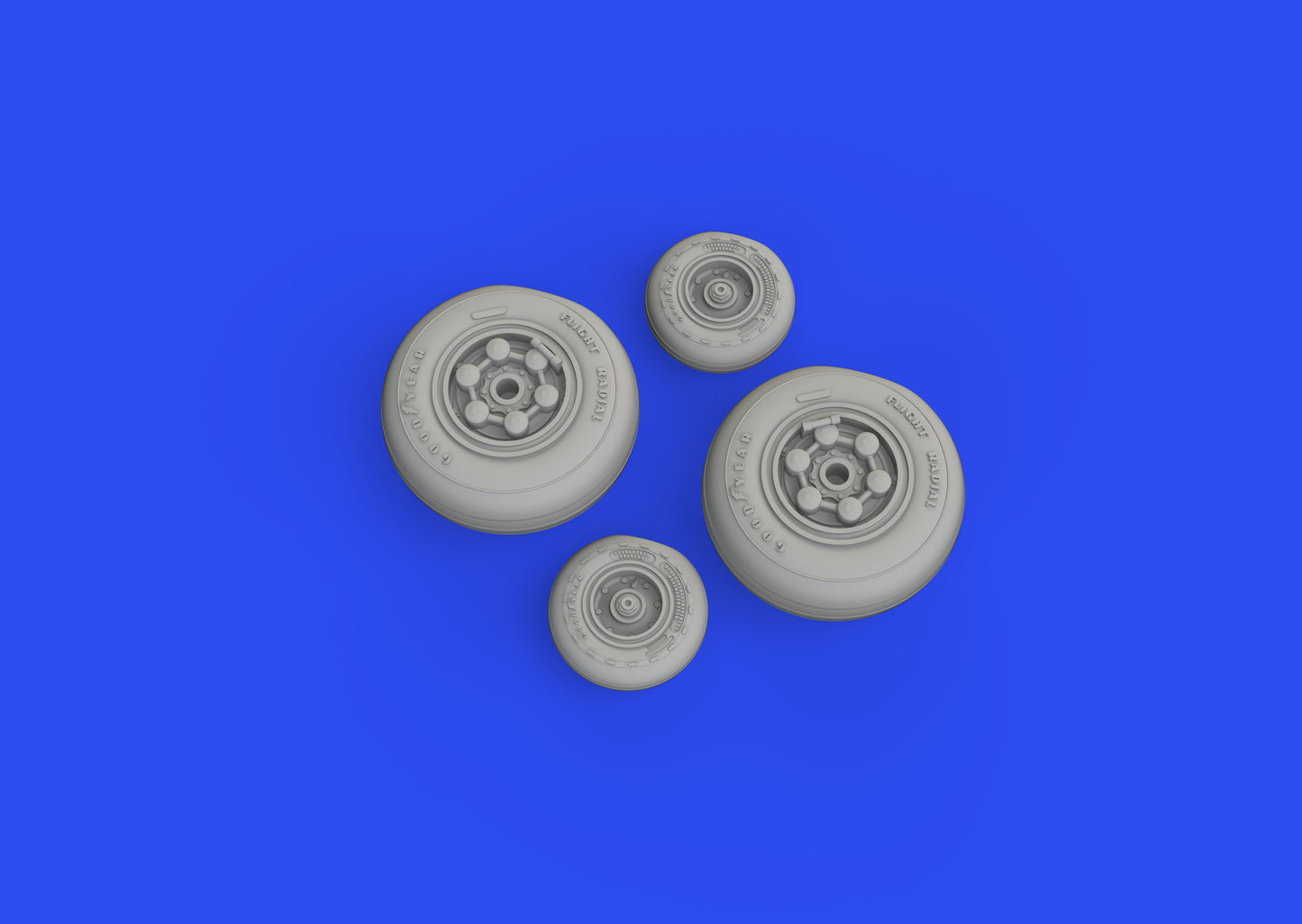 Eduard Brassin ED672283 1:72 Panavia Tornado wheels with weighted tyre effect