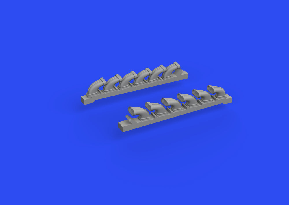 Eduard Brassin ED672284 1:72 Avia S-199 exhaust stacks