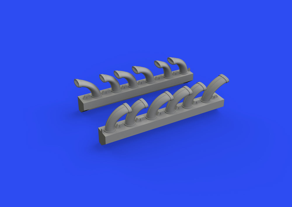 Eduard Brassin ED672286 1:72 Focke-Wulf Fw-190D exhaust stacks