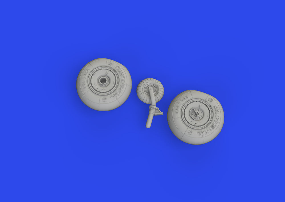 Eduard Brassin ED672310 1:72 Messerschmitt Bf-110E wheels