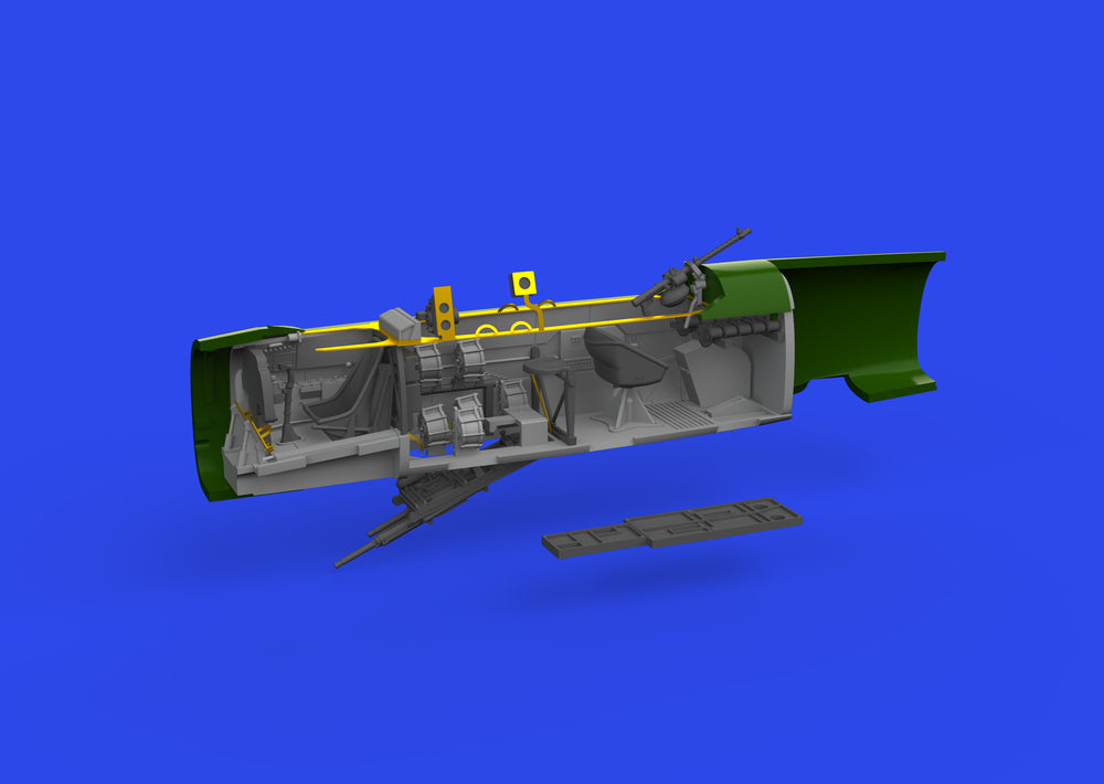 Eduard Brassin ED672312 1:72 Messerschmitt Bf-110E cockpit
