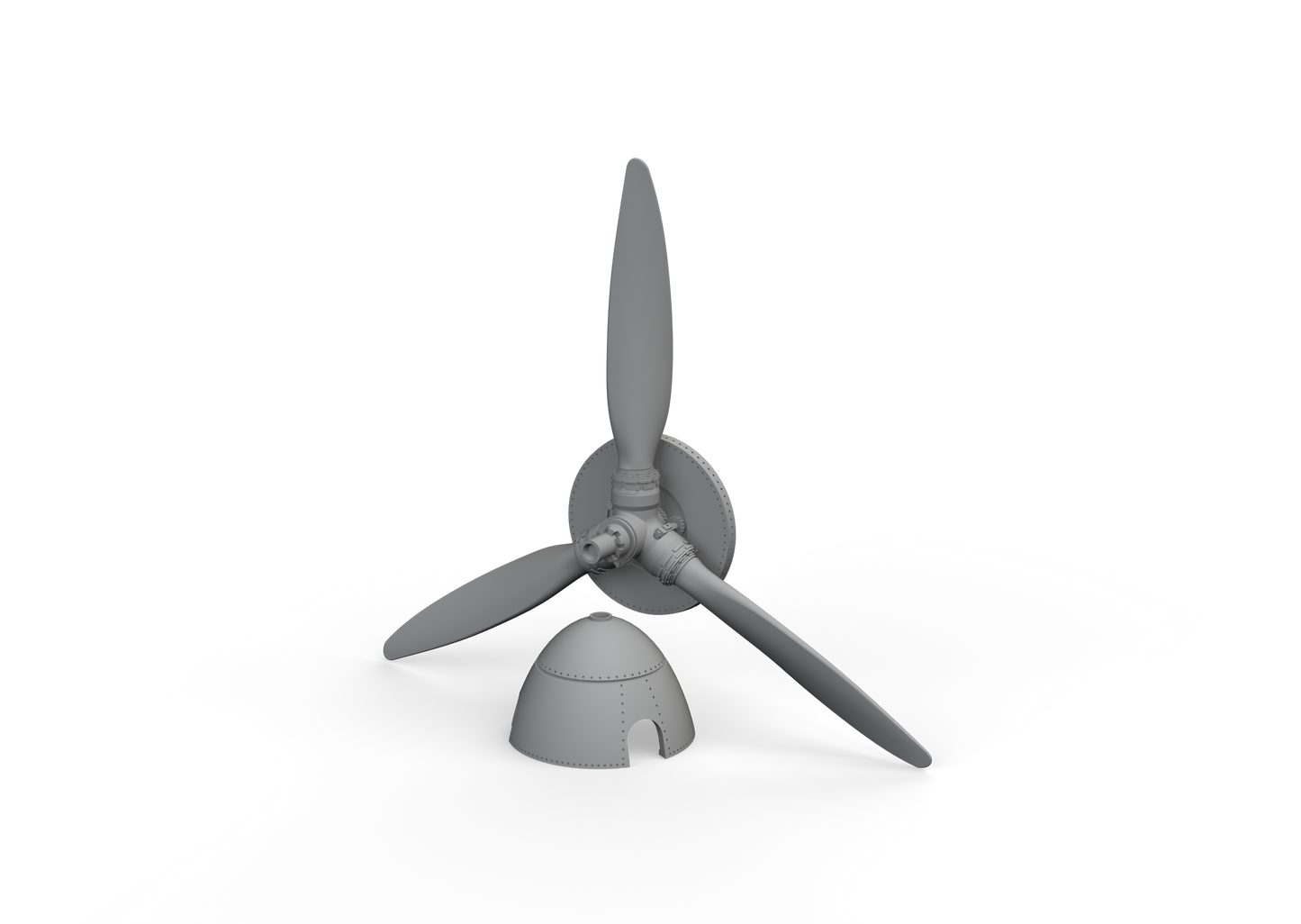 Eduard Brassin ED672314 1:72 Messerschmitt Bf-109F propeller late