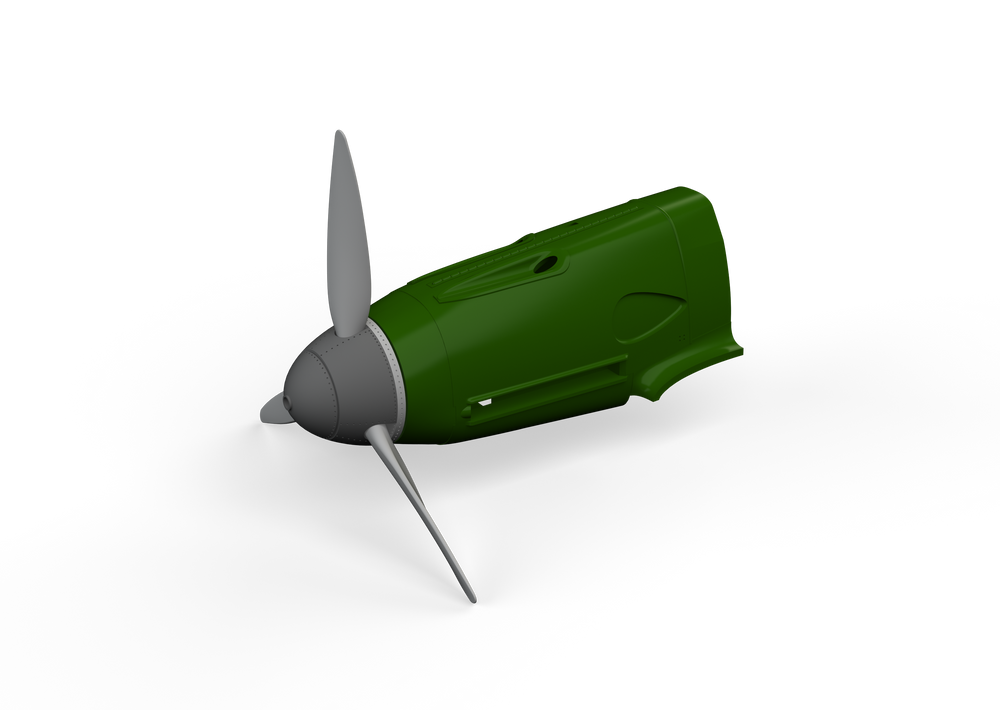 Eduard Brassin ED672314 1:72 Messerschmitt Bf-109F propeller late