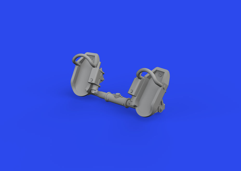 Eduard Brassin ED672319 1:72 Messerschmitt Bf-109E rudder pedals early