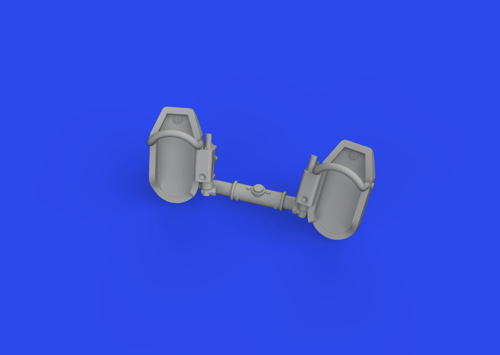 Eduard Brassin ED672319 1:72 Messerschmitt Bf-109E rudder pedals early