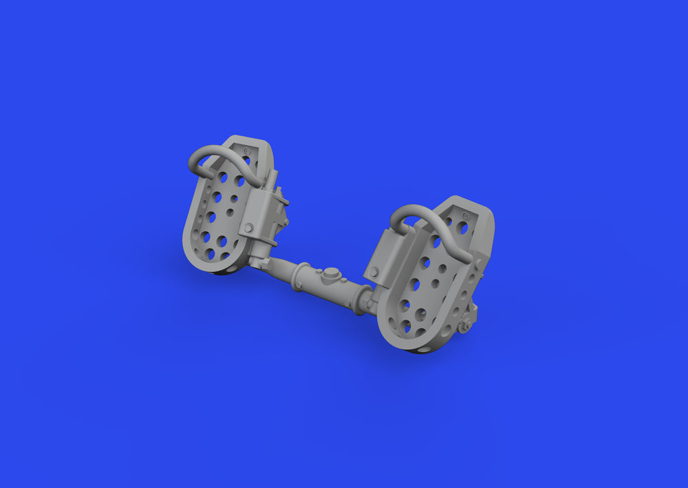 Eduard Brassin ED672320 1:72 Messerschmitt Bf-109E rudder pedals late