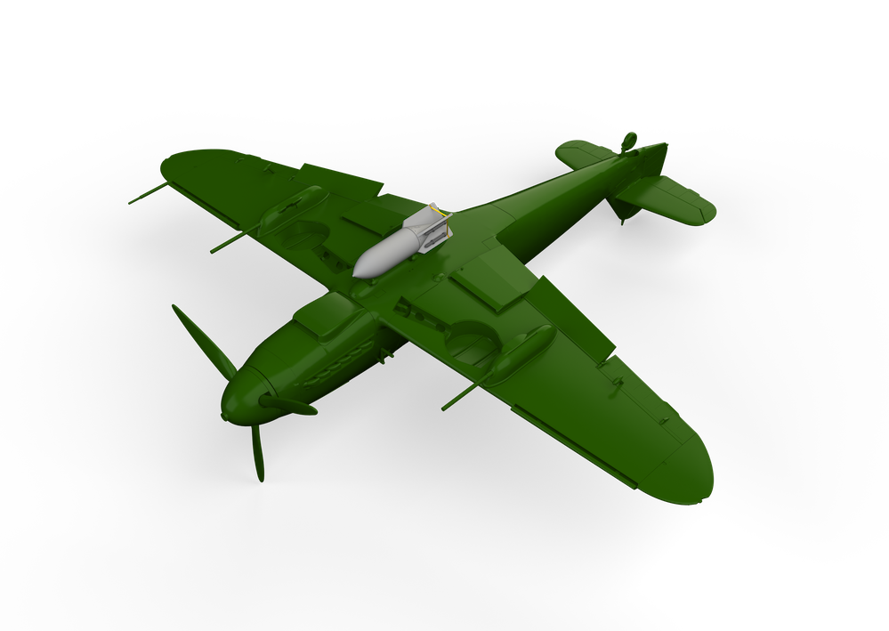 Eduard Brassin ED672324 1:72 Messerschmitt Bf-109 SC250 bomb