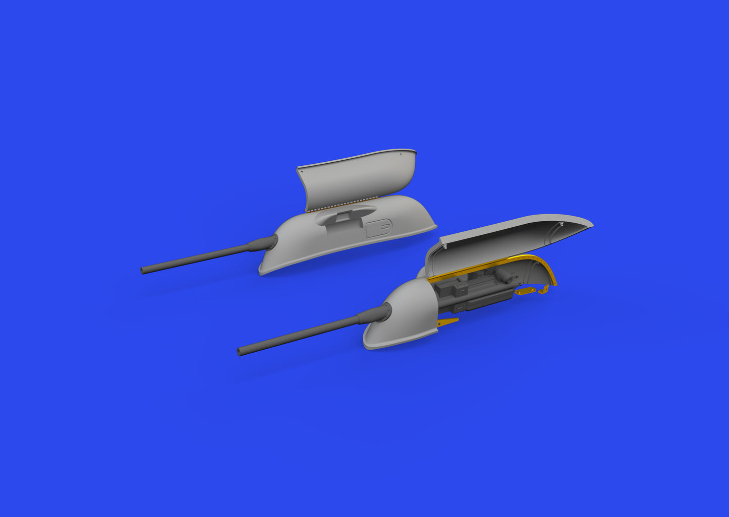 Eduard Brassin ED672326 1:72 Messerschmitt Bf-109F/Bf-109G/Bf-109K gun pods