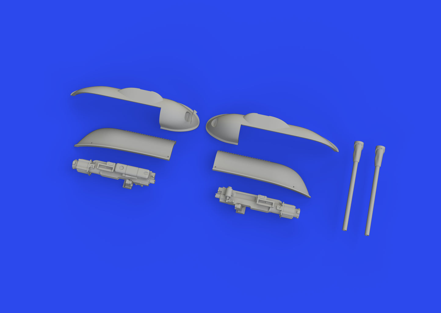 Eduard Brassin ED672326 1:72 Messerschmitt Bf-109F/Bf-109G/Bf-109K gun pods