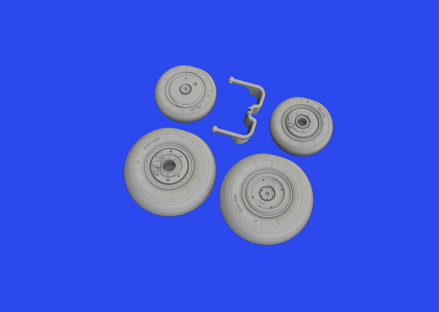 Eduard Brassin ED672330 1:72 Mikoyan MiG-29 wheels