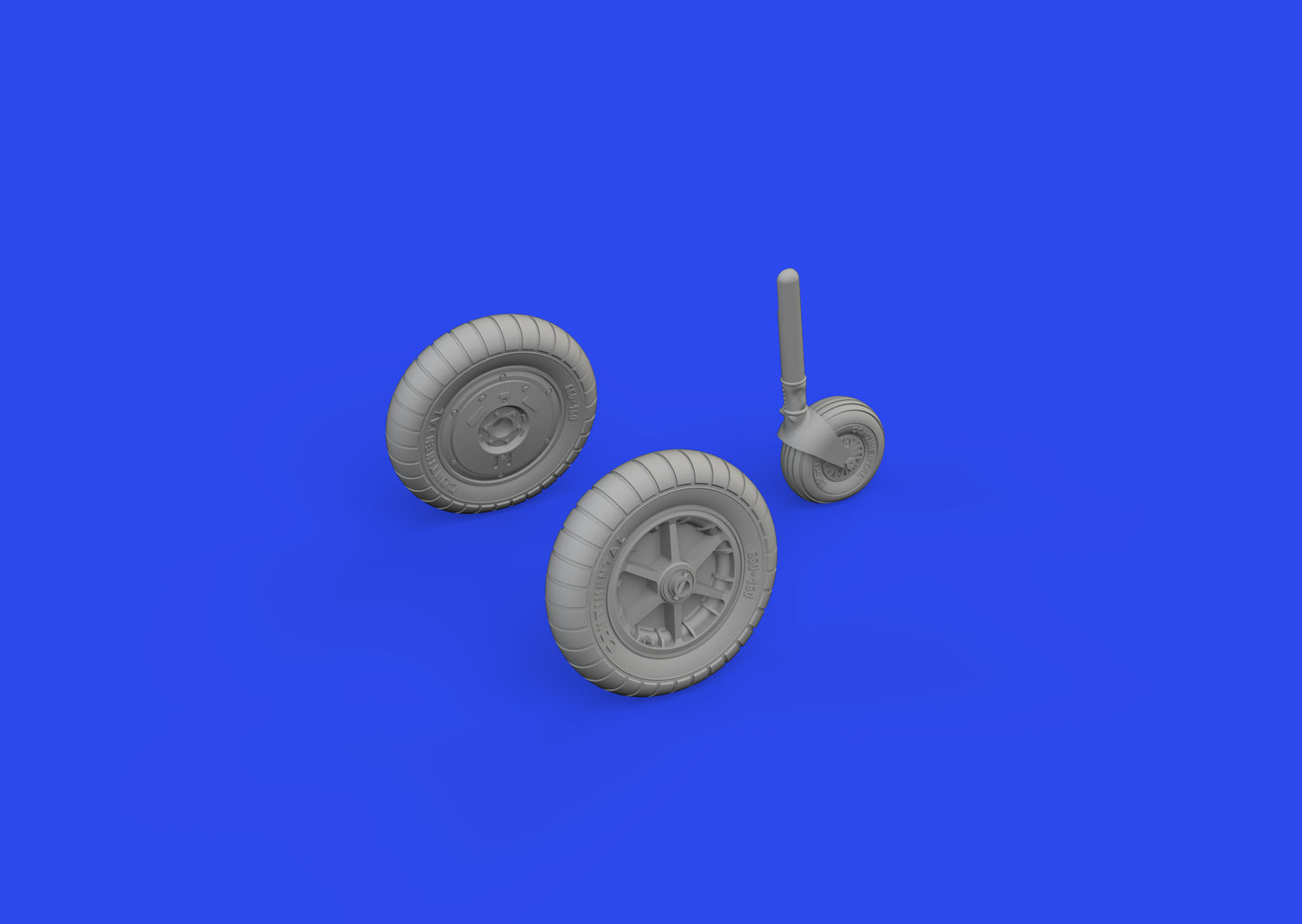 Eduard Brassin ED672341 1:72 Messerschmitt Bf-109G-2/G-4 wheels for bulged wings