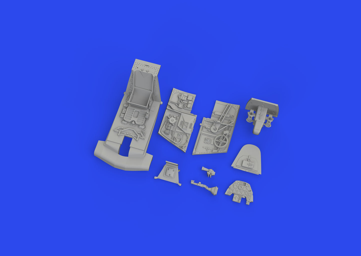 Eduard Brassin ED672342 1:72 Messerschmitt Bf-109G-2 cockpit