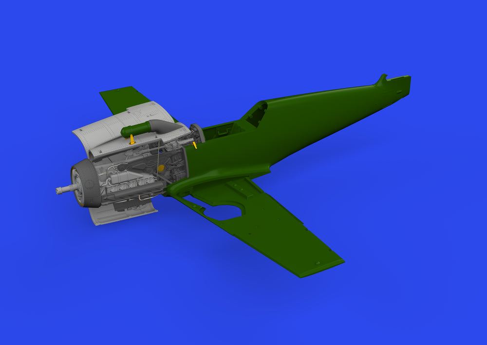 Eduard Brassin ED672350 1:72 Messerschmitt Bf-109F engine