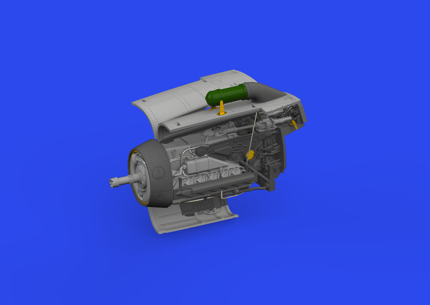 Eduard Brassin ED672350 1:72 Messerschmitt Bf-109F engine