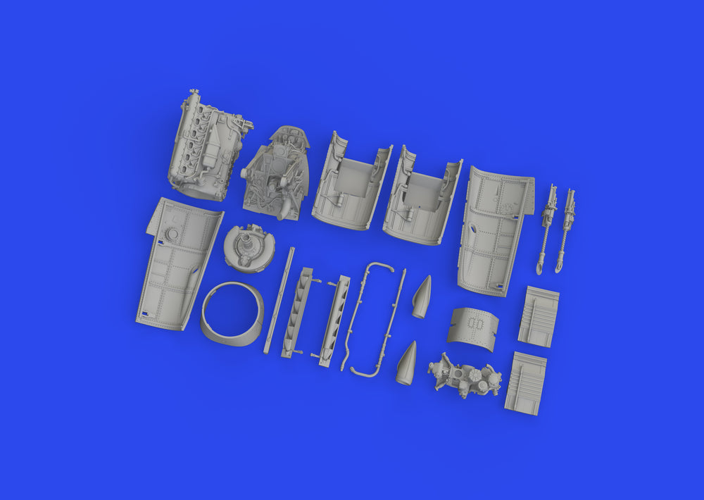 Eduard Brassin ED672350 1:72 Messerschmitt Bf-109F engine