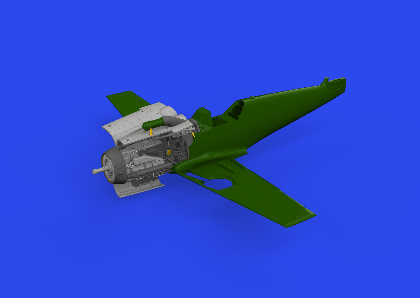 Eduard Brassin ED672352 1:72 Messerschmitt Bf-109G-6 engine