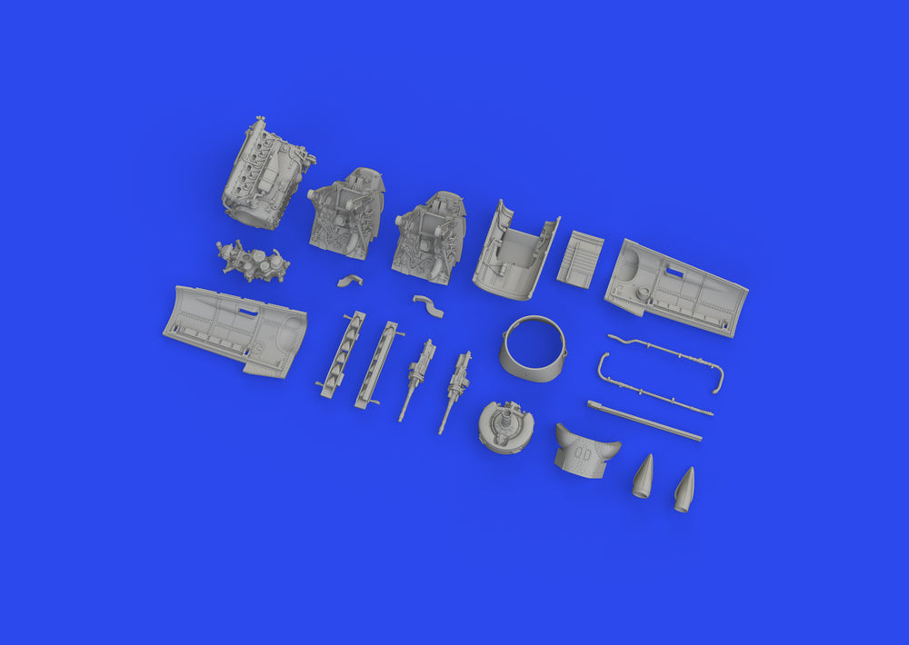 Eduard Brassin ED672352 1:72 Messerschmitt Bf-109G-6 engine