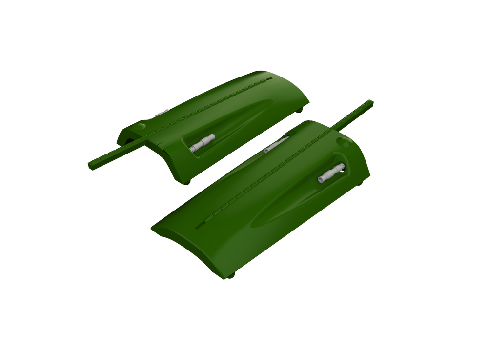 Eduard Brassin ED672355 1:72 Messerschmitt Bf-109G-5/Bf-109G-6 gun barrels