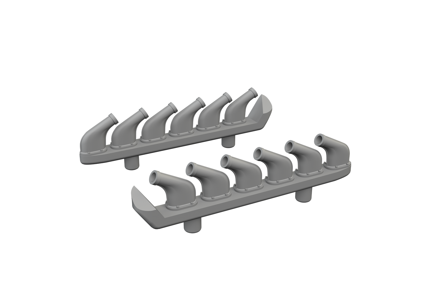Eduard Brassin ED672358 1:72 North-American P-51D Mustang exhaust stacks
