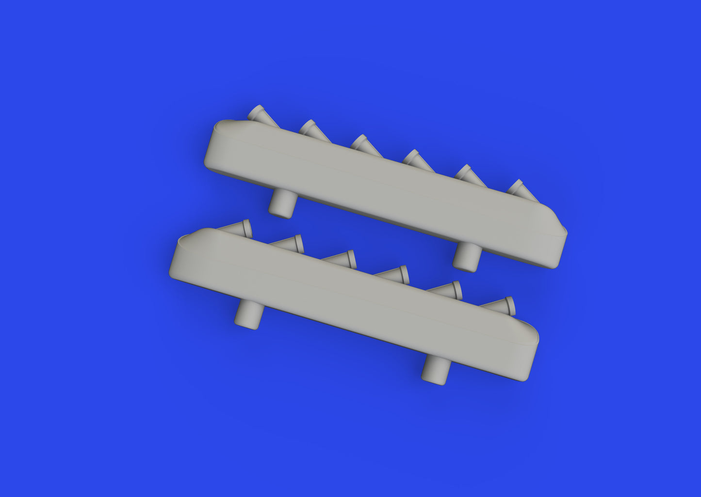 Eduard Brassin ED672359 1:72 P-51D Mustang exhaust stacks with fairing