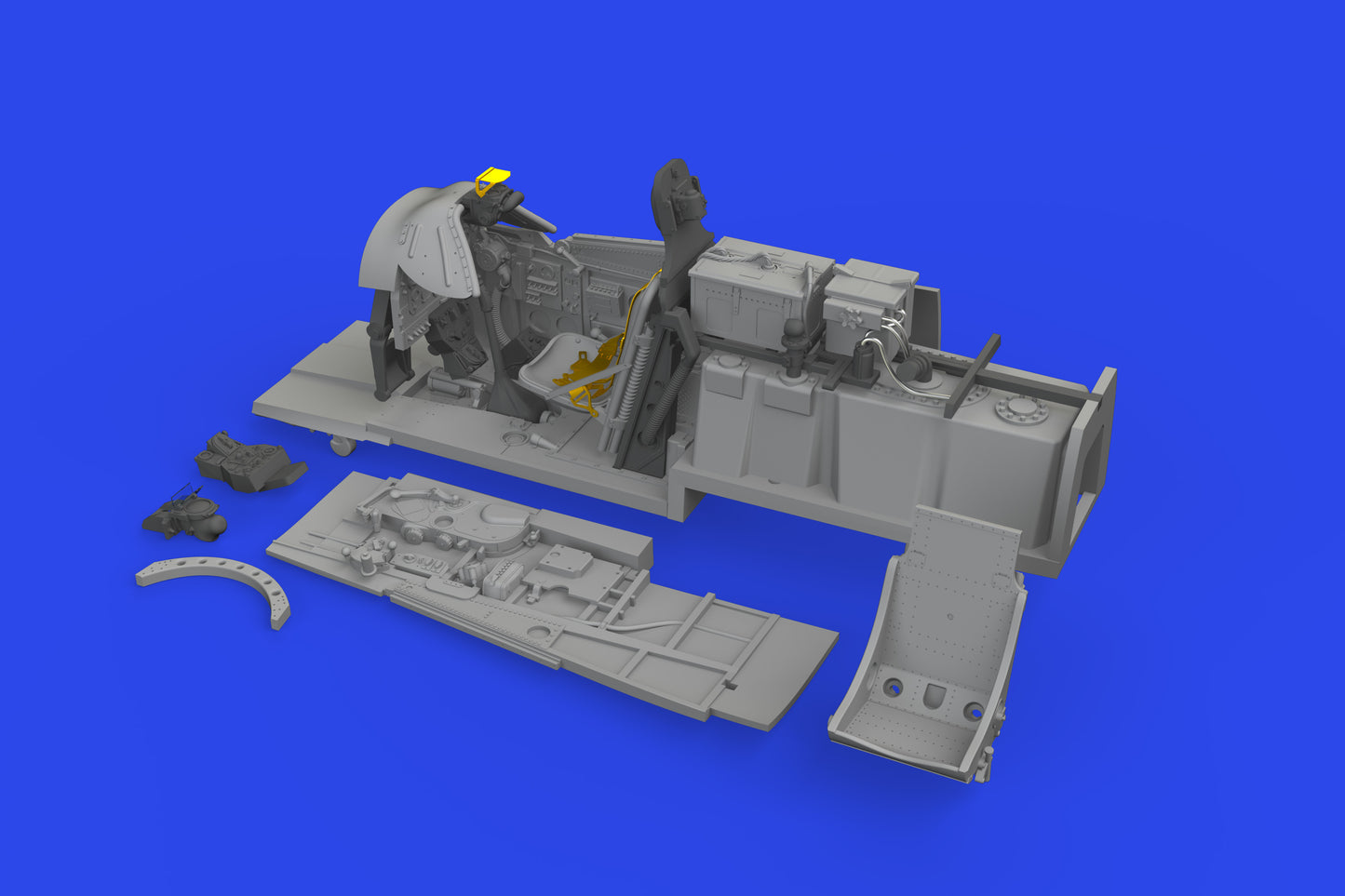 Eduard Brassin ED672363 1:72 North-American P-51D-5 Mustang cockpit