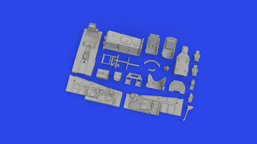 Eduard Brassin ED672363 1:72 North-American P-51D-5 Mustang cockpit