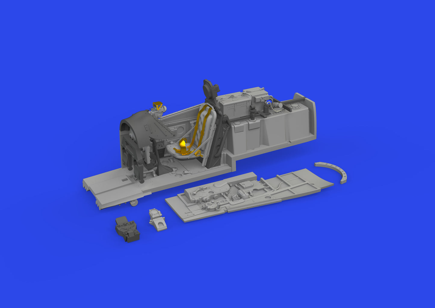 Eduard Brassin ED672364 1:72 North-American P-51D-10 Mustang cockpit