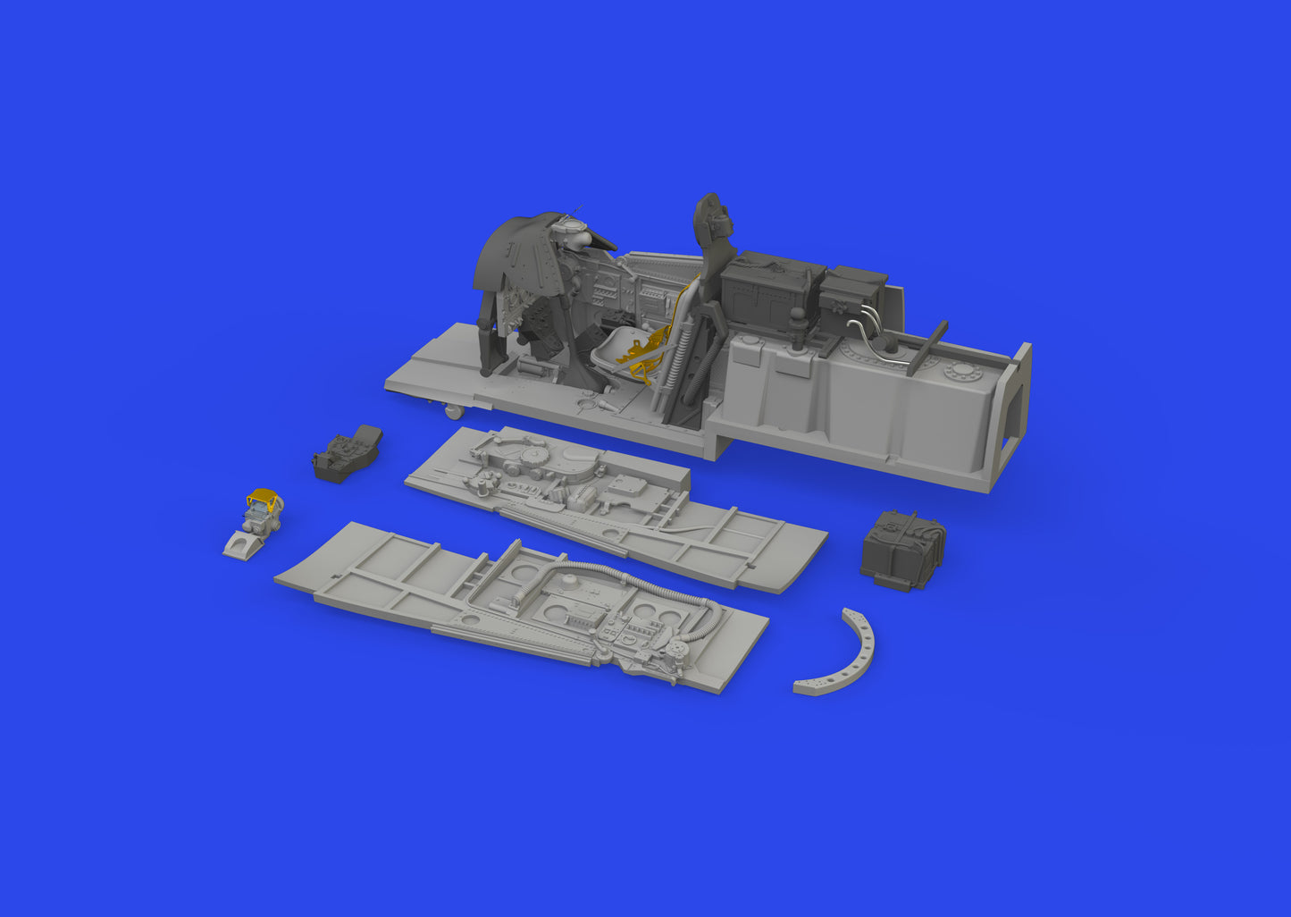 Eduard Brassin ED672365 1:72 North-American P-51D-15+ cockpit