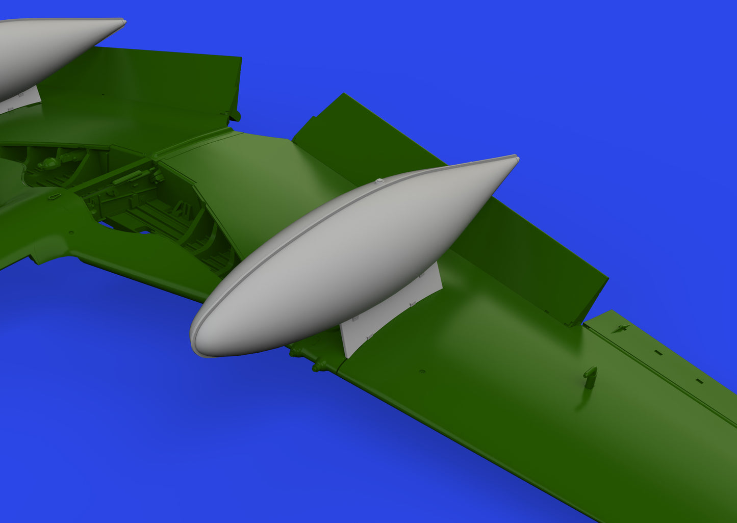 Eduard Brassin ED672376 1:72 North-American P-51D Mustang 165gal fuel tanks