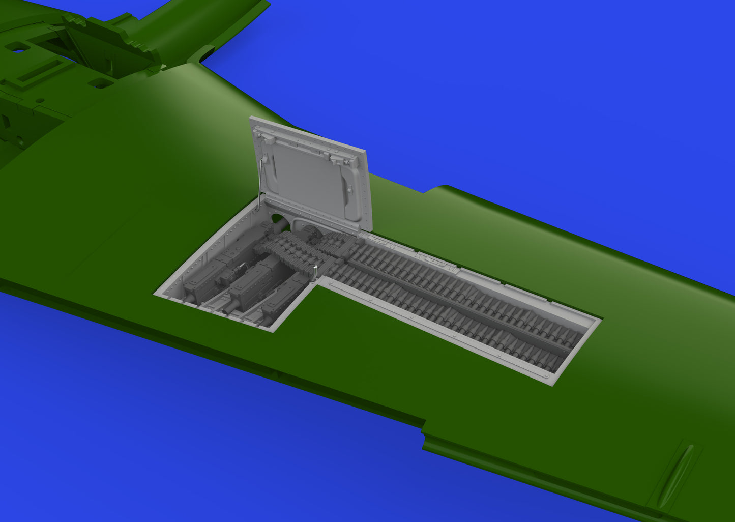Eduard Brassin ED672379 1:72 North-American P-51D Mustang gun bays
