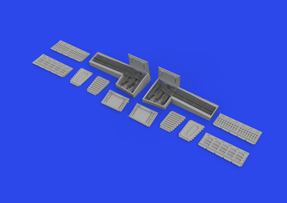 Eduard Brassin ED672379 1:72 North-American P-51D Mustang gun bays