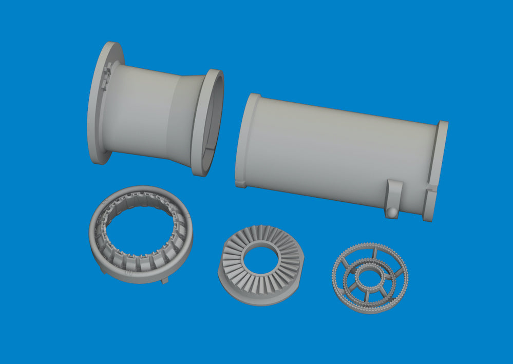 Eduard Brassin ED672414 MiG-21bis Exhaust Nozzle 3D-Print 1:72