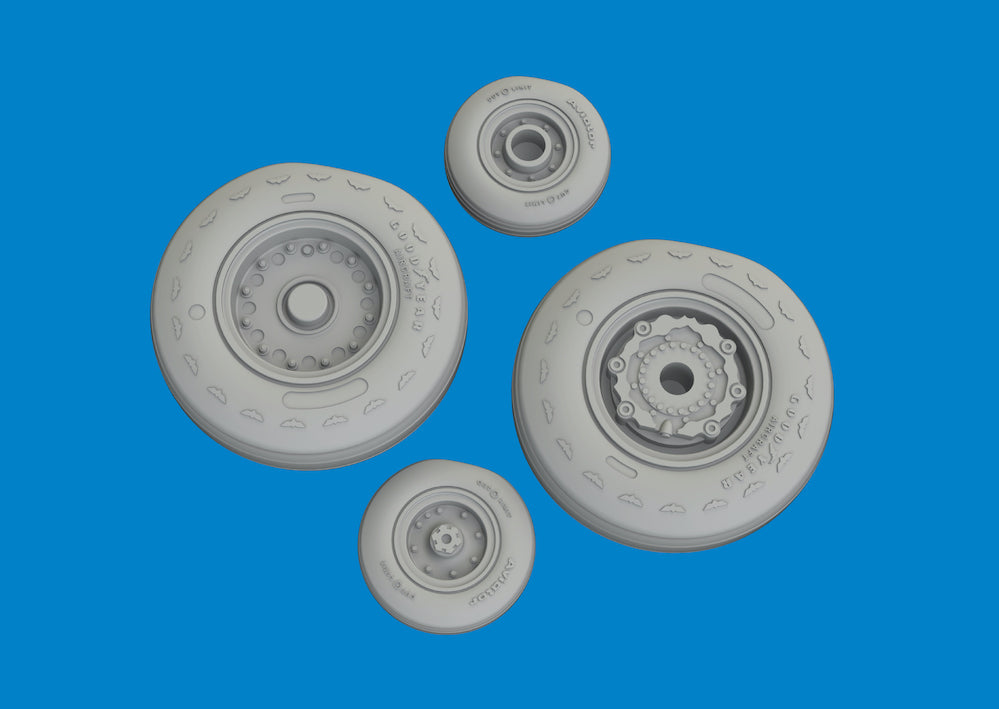 Eduard Brassin ED672416 Grumman E-2C Hawkeye wheels 1:72